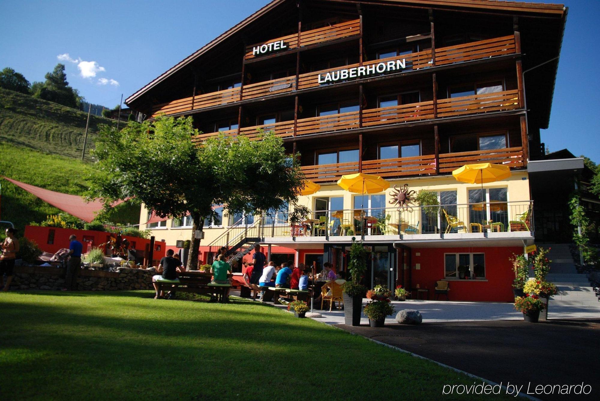 جريندلوالد Hotel Lauberhorn - Home For Outdoor Activities المظهر الخارجي الصورة